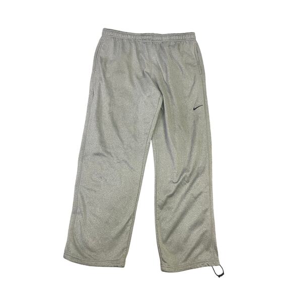 Nike Therma-Fit Sweatpants XXL Gray Fleece Lined Pull-On Pants Athletic Warm - Picture 1 of 13